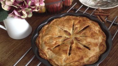 American apple pie (Αμερικάνικη μηλόπιτα)