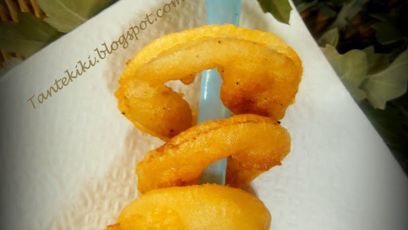 Λαχταριστές ροδέλες κρεμμυδιού ή onion rings